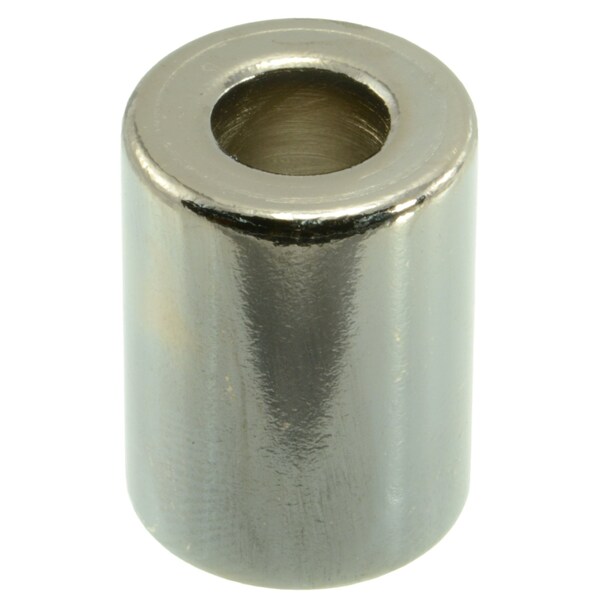 Midwest Fastener Round Spacer, Black Chrome Steel, 1 in Overall Lg, 3/8 in Inside Dia, 3 PK 34086 - main
